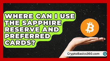 Where Can I Use the Sapphire Reserve and Preferred Cards? | Points and Perks Channel News