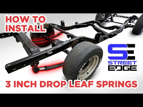 How to Install Street Edge 3" Lowering Leaf Springs on Toyota Pickup 1979-1988