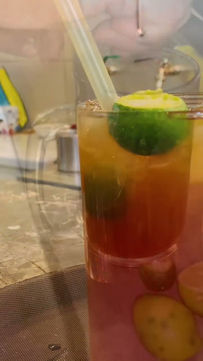 #icetea ice lemon/limau tea