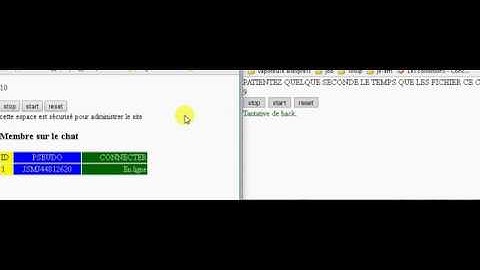ajax php demo session chat tutorial #1