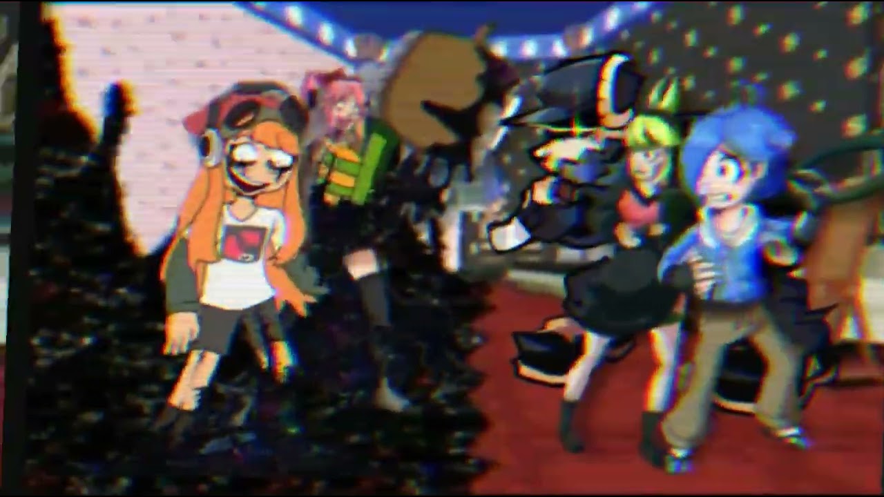 FNF Mashup— Mainstream X More (4 Characters)[Birthday My Channel's Special]