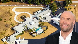 John Travolta Has An Airport Mansion - Watch This...