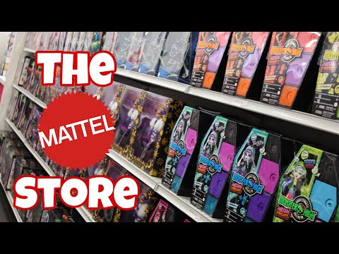 Doll Hunting at the Mattel store! Monster High, Barbie