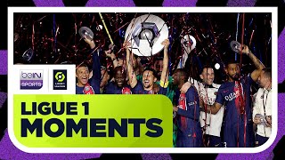 🏆 FULL PSG trophy lift at the Parc des Princes! | Ligue 1 23/24 Moments