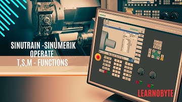 Tutorials - SIEMENS ShopMill-SINUMERIK  828D/840D  -  T,S,M  Functions  - Spindle