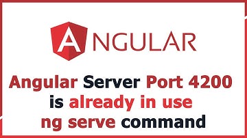 Fixed: Angular Server Port 4200 is already in use ng serve command