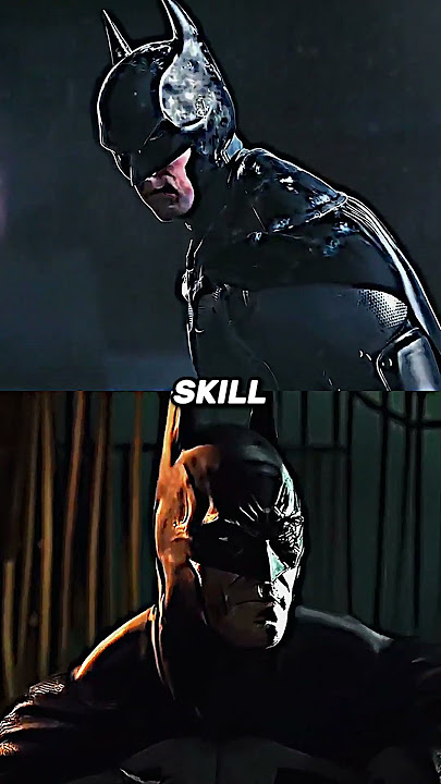Batman (Arkham Origins) vs Batman (Arkham Asylum) #shorts