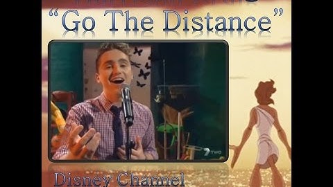 Harrison Craig : interview & live performance of "Go The Distance" on Disney Channel