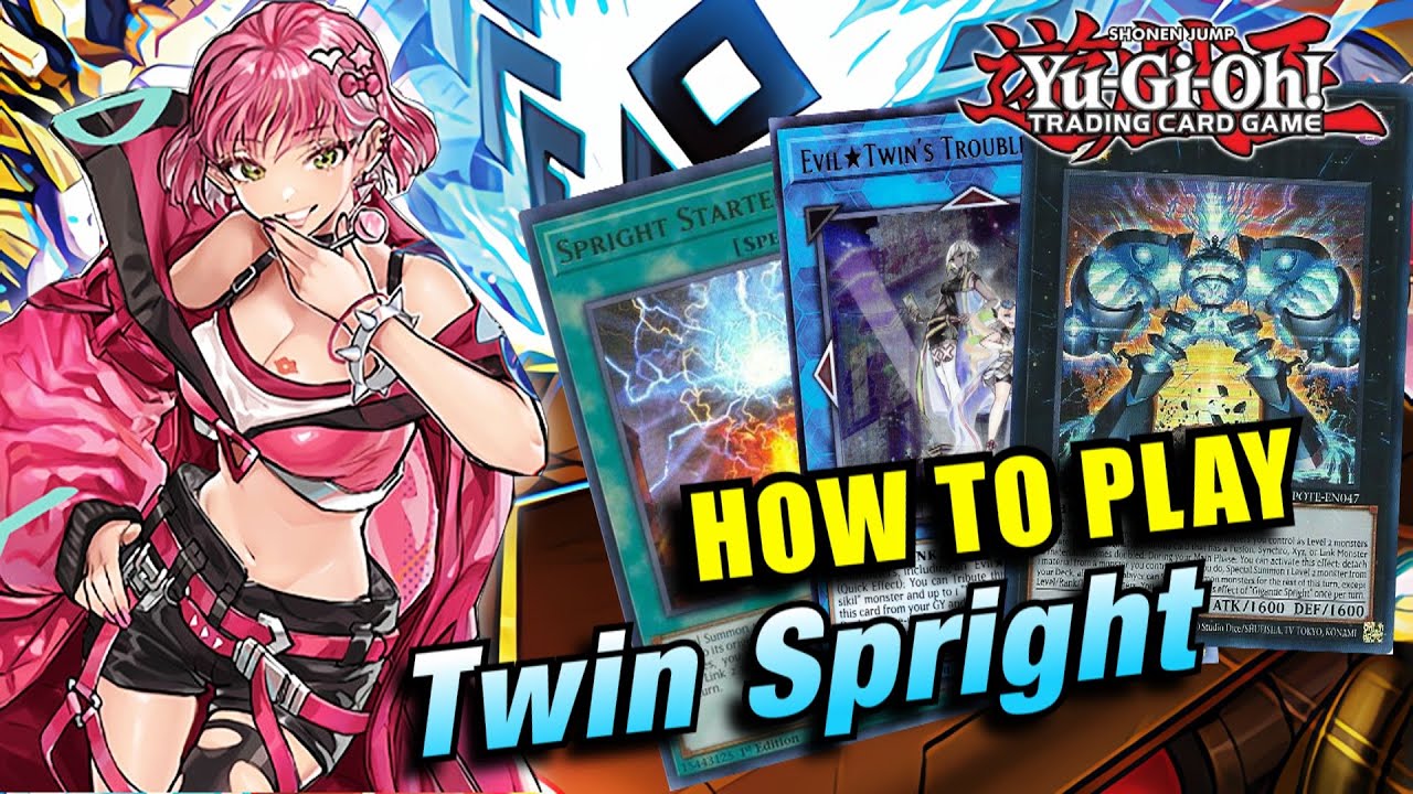 yugioh evil twin spright deck YU-GI-OH! *ULTIMATE* EVIL / LIVE TWIN SPRIGHT COMBOS + TEST HANDS! HOW TO  PLAY TWIN SPRIGHT!