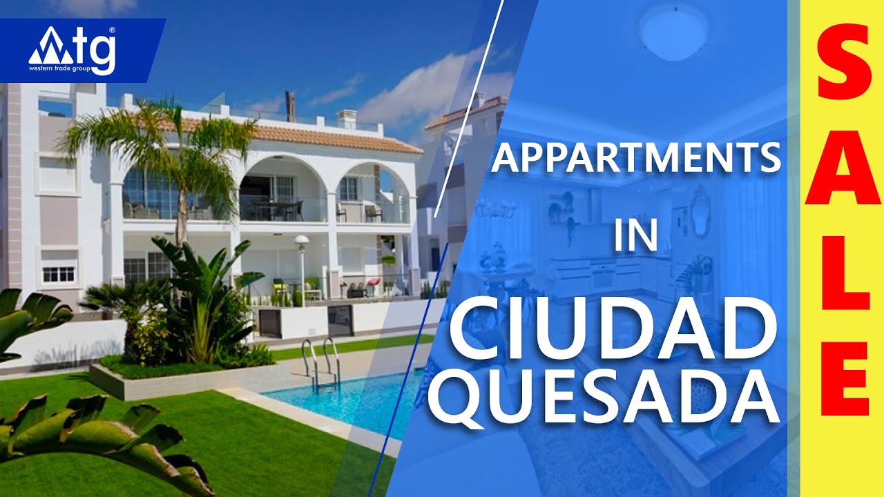 Comfortable Apartments in Ciudad Quesada, 2 bedrooms, area 89 m2