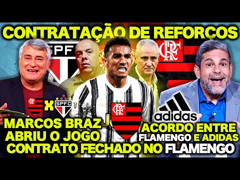 😱 DANILO ESTÁ nos PLANOS do FLAMENGO ! NOVO CONTRATO MILIONÁRIO entre ADIDAS e FLAMENGO! REFORÇOS🔥