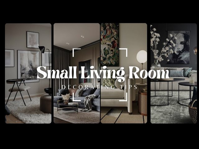 12 Design Tips For Small Spaces - How To Make It Look & Feel