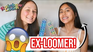 Teaching an EX-LOOMER How to LOOM! Part 1!