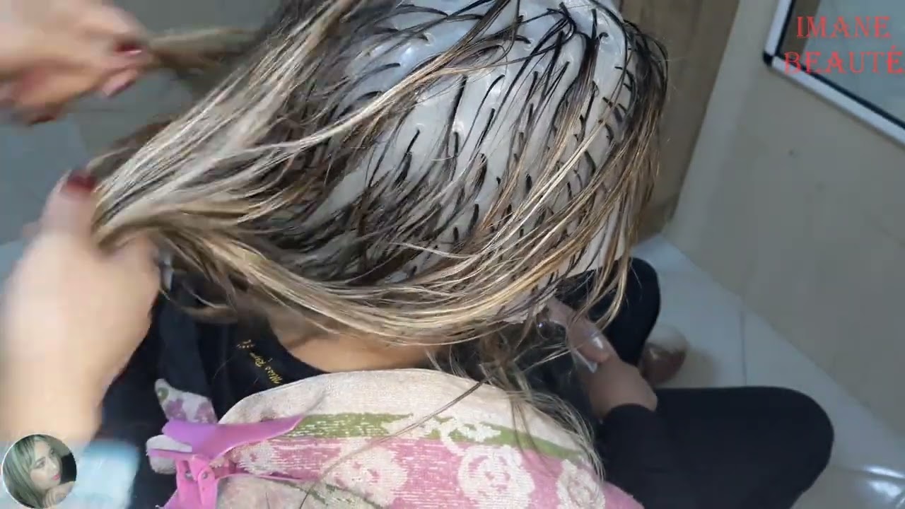 تعلمي طريقة الميش أو التخصيل مع أسهل ميلونج بالصبغة في البيت بجميع الخطوات