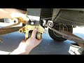 Important suspension upgrade for a travel trailer: Installing new equalizer bracket and wet bolts