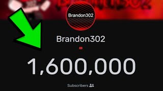 HITTING 1,600,000 SUBSCRIBERS LIVE! - Sub Count!!!