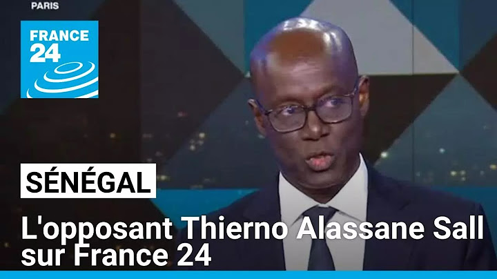 Sénégal : Pastef a "une conception très autoritaire de l'Etat", selon Thierno Alassane Sall