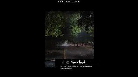 ﴿وَاصبِر عَلى ما يَقولونَ وَاهجُرهُم هَجرًا جَميلًا﴾ القارئ عبدالرحمن مسعد