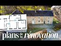Plans de la rénovation - vlog chantier #2