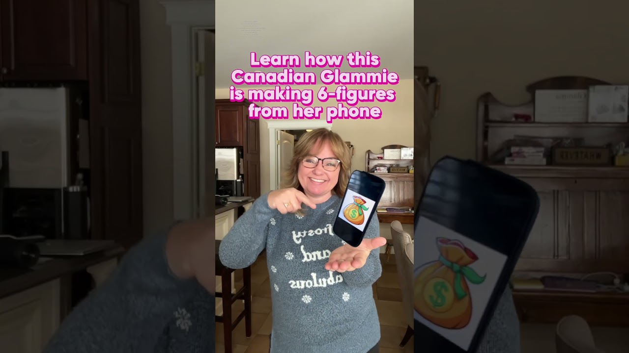 How This Canadian Grandma Made 6 Figures Using Just Her Phone | Beginner-Friendly Blueprint
