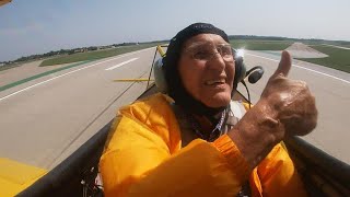 'It was great!': 94-year-old Air Force veteran gets the ride of a lifetime