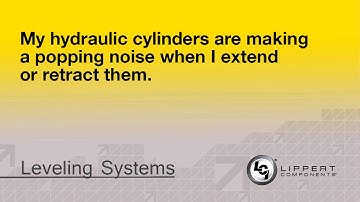 Level Up Hydraulic Leveling System - The RV Doctor