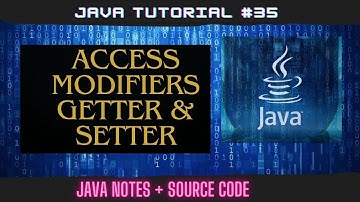 Access Modifiers Getter & Setters In Java How Its Work Programming Tutorial