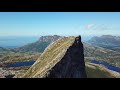 Steigtind, Bodø, Nordland, Norway 4k Drone Footage