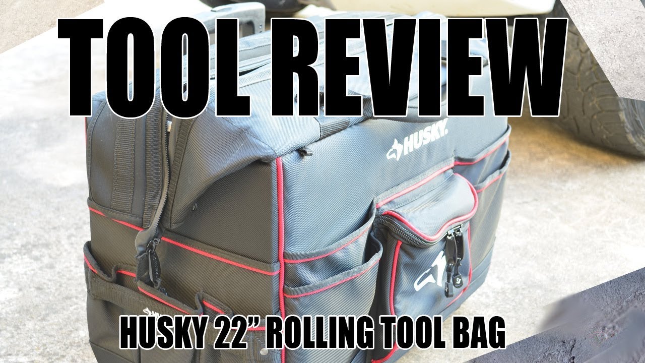 Tool Review - Husky 22 inch Rolling Tool Bag (Tote) 