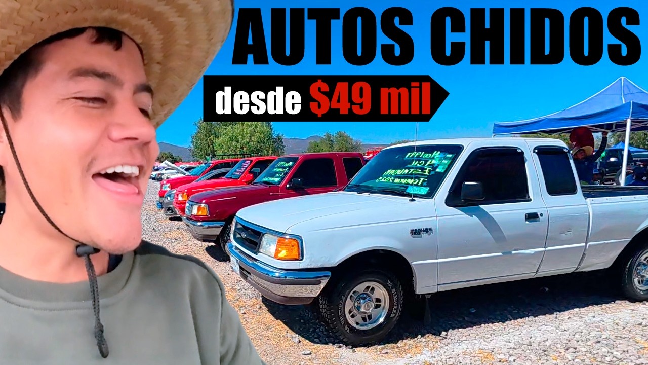 Autos CHIDOS desde $49 mil pesos en el tianguis de Actopan Hidalgo - Arre Canales