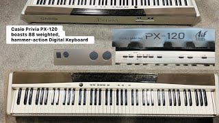 CASIO カシオ 電子ピアノ Privia PX-120 Amazon.com: Casio PX120 Privia Digital Piano : Musical