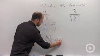 Rationalizing the Denominator with Higher Roots
