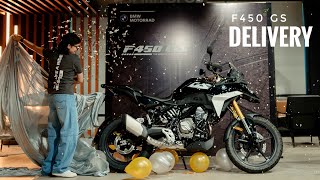 Taking Delivery Of BMW f450 GS 