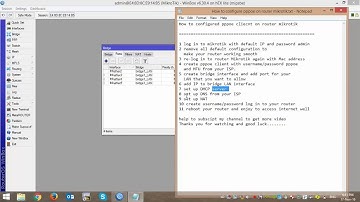 How to configure PPPoE-client on mikrotik router | MikroTik WAN PPPoE client connection Setup