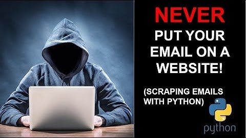 Scraping Email Addresses with Python (Source Code Included!)