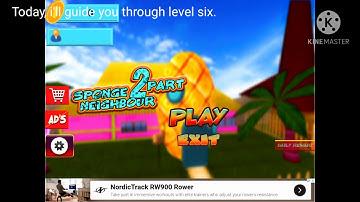SPONGE FAMILY NEIGHBOR 2: SQUID ESCAPE 3D GAME | LEVEL 6 WALKTHROUGH