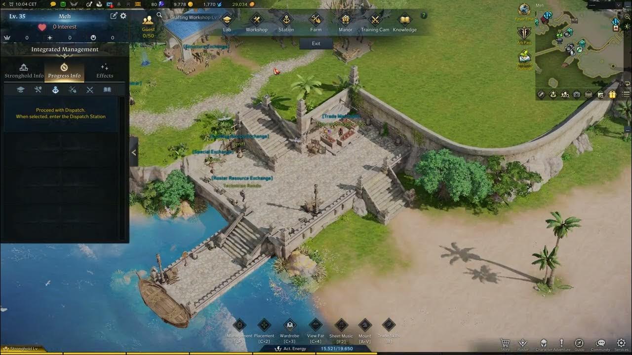 Stronghold Guide Research Reduce Required Honing XP, Lost Ark