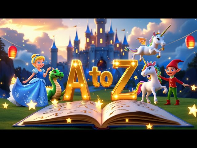 A to Z Fairy Tale Alphabet Song | Magical ABCs with Fun Characters