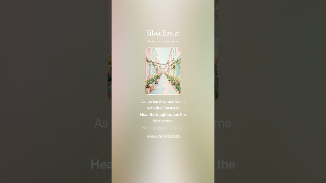 Watch Silver Easter on YouTube Watch Silver Easter on YouTube