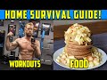 Quarantine Home Workout and Food SURVIVAL GUIDE