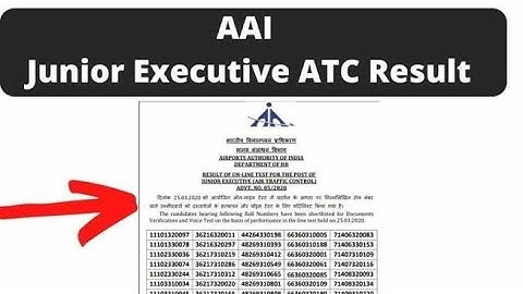 Aai ATC Result OUT 🔴 Live Checking 2022 | Aai Result 2022 | How To Download aai ATC Result 2022