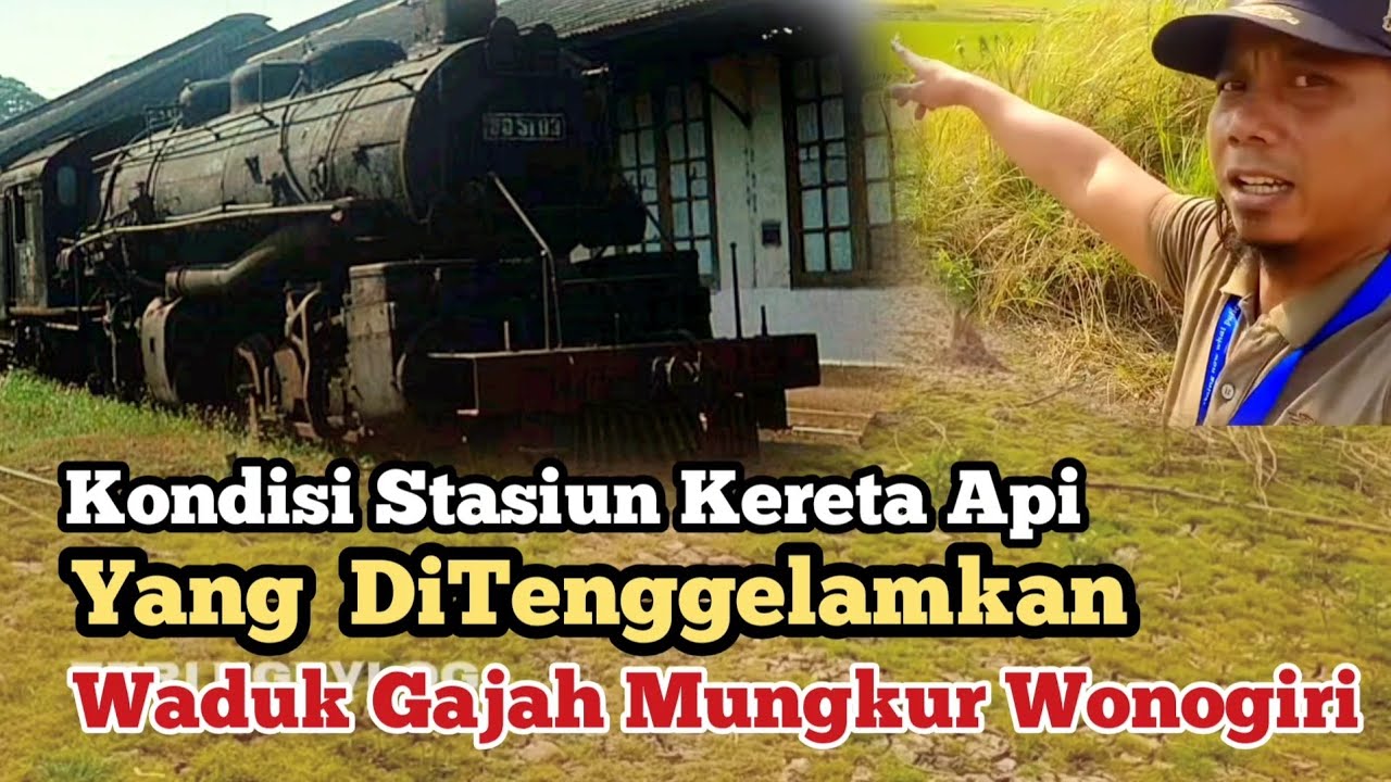 Pusat Kota Yang Ditenggelamkan Muncul Saat Waduk Gajah Mungkur Wonogiri Surut - FERI NGEVLOG