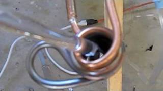 induction heater levitation copper