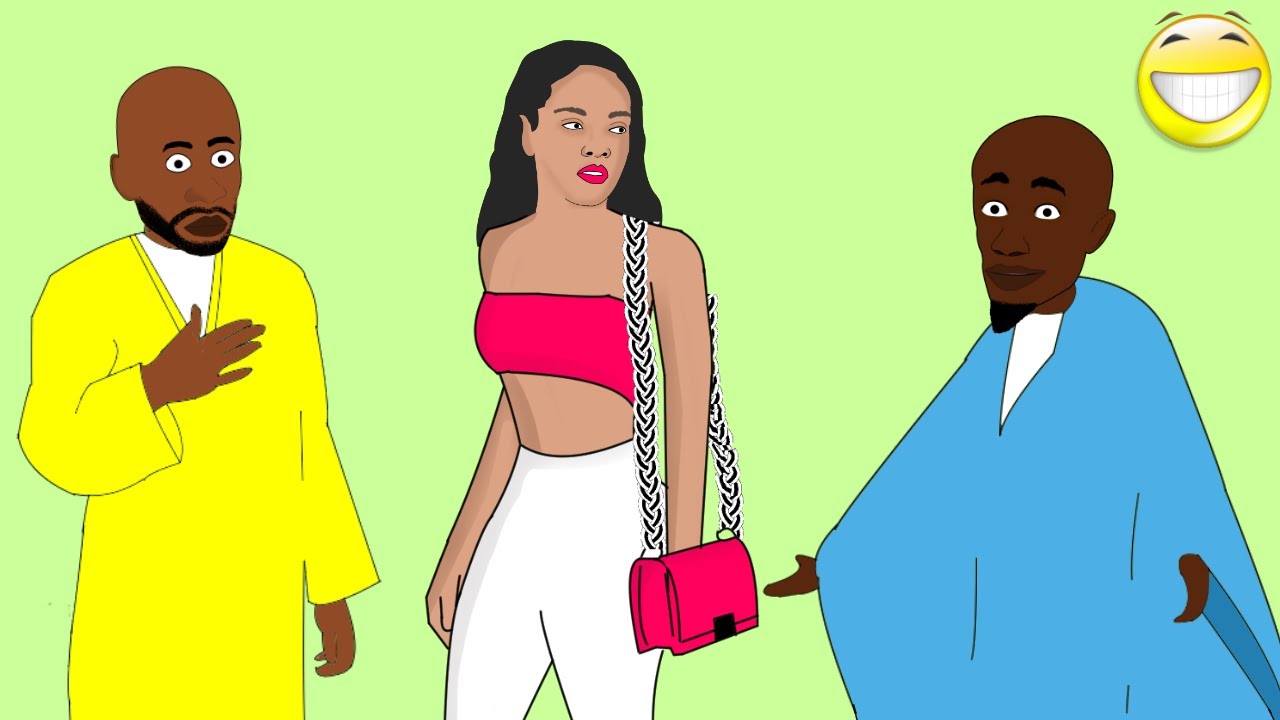 Rihanna au Sénégal,deux vieux hommes se battent pour la marier(English subtitle)