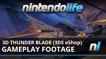 3D Thunder Blade (3DS eShop) Gameplay Footage