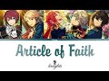 「 ES!! 」Article of Faith - Knights [KAN-ROM-ENG]