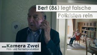 Bert (86) legt Trickbetrüger rein – Echter Polizist legt falsche Polizisten rein