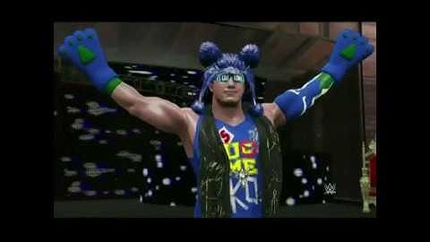 WWE 2k17 Custom Characters  entrances and special moves - part 1