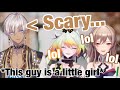 He can’t take a bath alone cuz girls scared him 【Ibrahim/Melissa Kinrenka/Furen E Lustario】