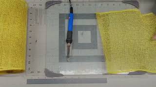 How to  Use a Wood Burning Tool on Deco Mesh Tutorial Wealth